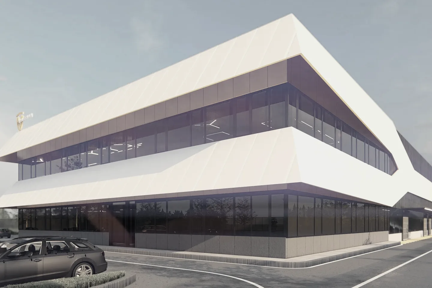 Industrijsko-proizvodna hala Ivančna Gorica — vizualizacija