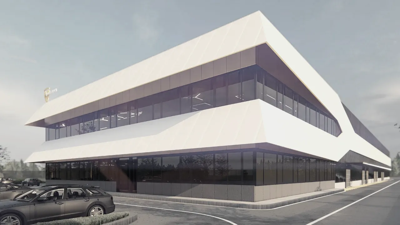 Industrijsko-proizvodna hala Ivančna Gorica — vizualizacija